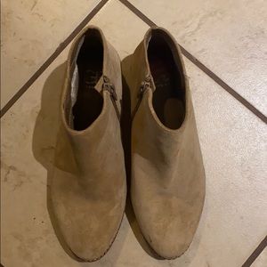 GIANNI BINI TAN BOOTIES